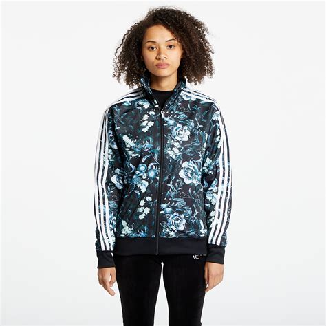 adidas vest dames met bloemen|ADIDAS ORIGINALS Sportief sweatvest 'Flower Firebird' in Zwart .